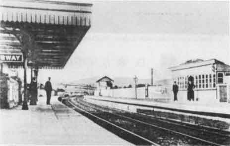 The Old Railway Station when a pound was a quid. A half crown was a 
